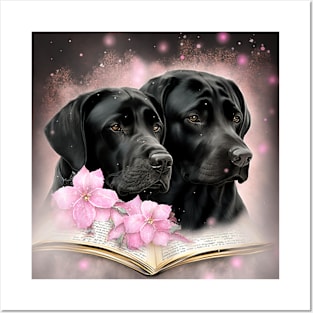 Black Labradors Posters and Art